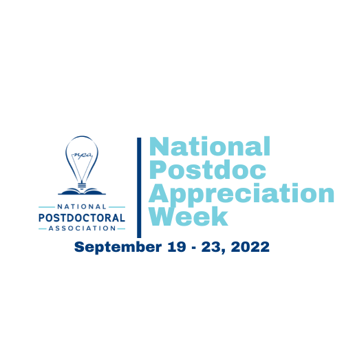 National Postdoc Appreciation Week September 18-23, 2022